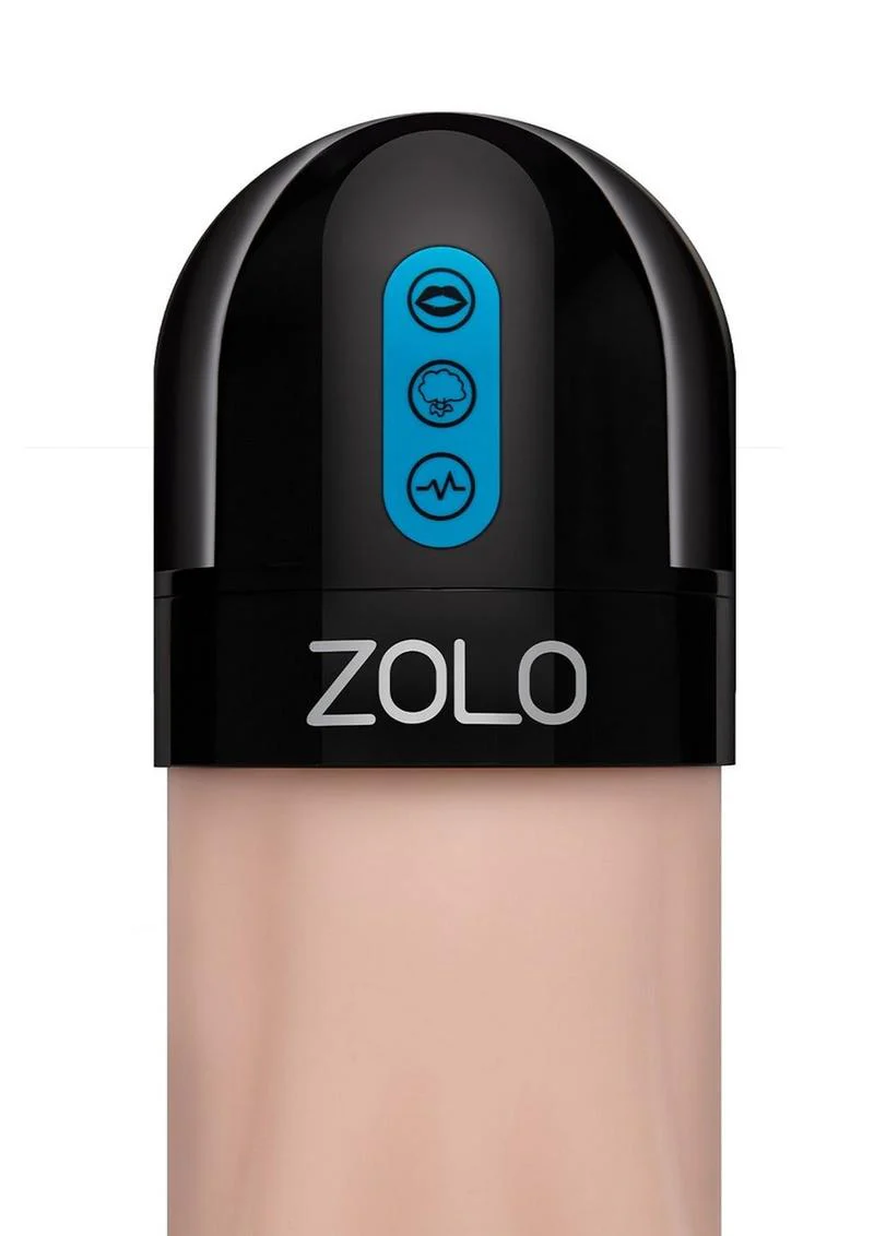 ZOLO Gawk Gawk Rechargeable Silicone Vibrating Deep Throat Blowbot Masturbator - Image 4
