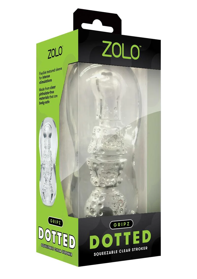 ZOLO Gripz Dotted Stroker Masturbator - Image 2