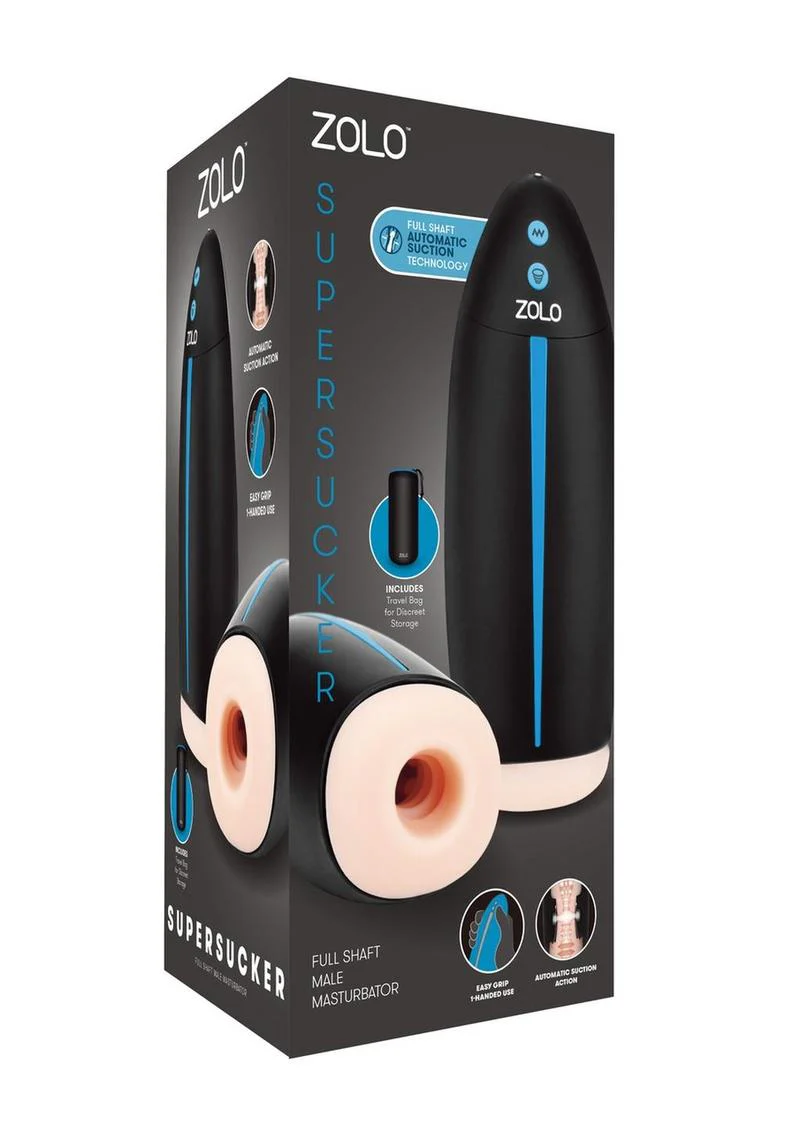 ZOLO Supersucker Rechargeable Silicone Masturbator - Image 2