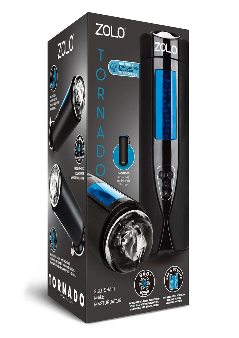 ZOLO Tornado Rechargeable Masturbator - Image 2